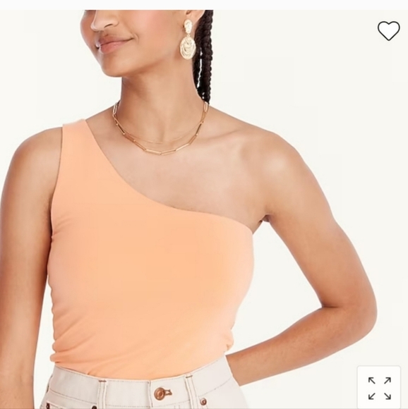 Madewell Tops - J CREW FORMKNIT ONE SHOULDER TANK SMALL NWT